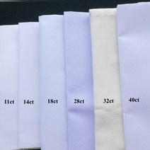 Oneroom 25x25cm 다 천 18ct 28ct 27ct 40ct 크로스 스티치 패브릭 캔버스 작은 색상 DIY 공예 스티치 자수, 9ct