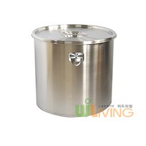 리빙플랜 스텐 식깡(위생통), 76호 450*480/76L/20갈론