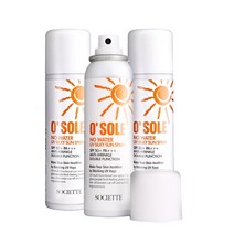 [소시에떼] 오쏠레 Uv 실키 썬 스프레이 100ml / 2023년 4월제조, 1개, 오쏠레100ml 3개