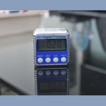 알루미늄 디지털 각도계 기울기 수평측정 실내인테리어 가구만들기 경사계