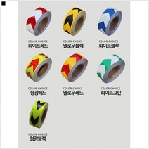 야간물체인지가능 벌집무늬디자인 사계절기능유지 공사현장용 야광목공테이프 리플렉트테이프, 형광레드