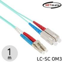 LC-SC-2C 멀티 광점퍼코드 광케이블 3m 넷메이트 10G, 상세 참조