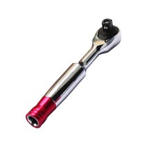 앙카좁은 공간을 위한 미니 래칫 소켓 렌치 빠른 배치 도구 85mm 육각 스크루 드라이버 비트 집 수리 수, 한개옵션0