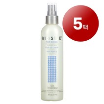 리암마켓 Biosilk 바이오실크 강아지용 모이스처라이징 워터리스 샴푸 스프레이 237ml 1팩, 5팩