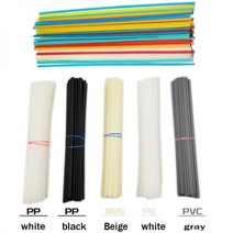 플라스틱 용접봉 용접 스틱 납땜 용품 25pcs/50pcs 2X5X200mm 범퍼 수리 ABS/PP/PVC/PE, 01 PE white  25pcs