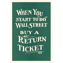 (영문도서) Vintage Journal Wall Street Return Ticket Paperback, Found Image Press, English, 9781669513230