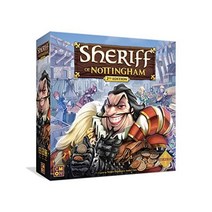 노팅엄의 보안관 2판 보드 게임 | 전략 중세 허세 청을 카드 제도 14세 이상 36명의 플레이어 평균 플레이 시간 60분 CMON 제작BGSL, 원래의