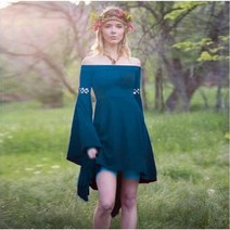 개화기의상 중세 공주 야외 치마 탄력