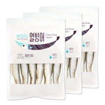 마리스펫몰 반려동물 동결건조간식 열빙어 트릿 20g x 3개(묶음), 1개