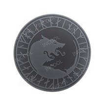 부대마크 패치 군인 흉장 와펜 군대 명찰 늑대 3d pvc 바이킹 자수 전술 군사 appliqued 엠블럼 나침반 고무 자수 배지 197