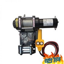 수동윈치 차량 자체 구조 로드 윈치 크레인 2000 Lbs 용 3000lbs 12, 24V 2000LBS