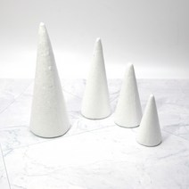 핌스토리 스티로폼원뿔 4사이즈, 11cm(7개)