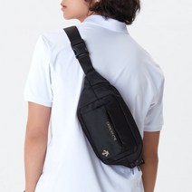 데상트 스포츠베이직 프리미엄 힙색 블랙 213980, BLK0_BLACK, F