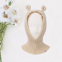 모모프렌즈 니트 후드워머 바라클라바 방한 넥워머 털모자