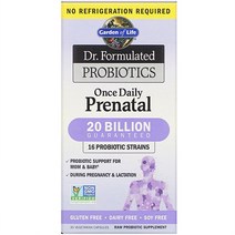 가든오브라이프 Dr. Formulated 프로바이오틱 임산부전용 야채캡슐 30정, 30캡슐, 1개