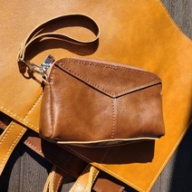 비오공방 손지갑 가죽가방 만들기 DIY 공예 취미 키트, 브라운2