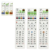 콤보 TV 셋톱박스 리모콘 삼성 엘지 티비 셋탑 IPTV 리모컨 KT 올레 SK 브로드밴드 BTV LG 유플러스, (KT셋톱3010 리모콘만)
