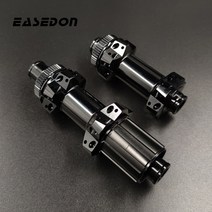 리치EASEDON D105F-CL 센터 잠금 래칫 도로 디스크 허브 전면 TA 12/15mm 스트레이트 프리 심. XD MS, 02 Pair12x100 12x142XD