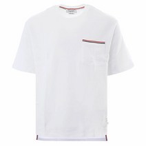 톰브라운 [톰브라운] 22FW MJS183A 07323 100 RWB탭 반팔티