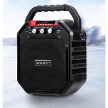 휴대용 버스킹 스피커 행사용 야외 블루투스스피커, C 사운드 카드 버전 듀얼 무선 마이크 버전    K
