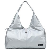 여행용 세트 여성용 더플 백 밤새 사이드 수트 여행 디자이너 ToiletryTote 스포츠 골프 숄더 핸드백 여성 화장품 피트니스, [03] 은