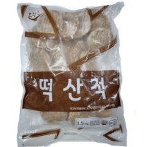 [씨밀레] 떡산적스테이크 함박스테이크 떡갈비 1box(60g x 25ea x6pack), 60g, 1개