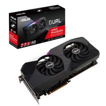 ASUS DUAL RX 6700 XT O12G GDDR6 비디오 카드 12GB GPU 그래픽 카드 192 비트 7nm NEW AMD Radeon, 한개옵션0