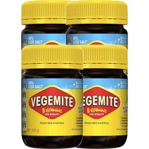 베지마이트 Vegemite 40% 저염 235g 4팩 총 940g, 4개