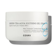COSRX Hydrium 녹차 아쿠아 수딩 젤 크림 50ml / 1.69 fl.oz 카멜리아 알로에 한국 스킨 케어 비건 크루얼티프리 파라벤 프리