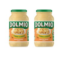돌미오 쓰리 치즈 파스타 베이크 소스 490g Dolmio Three Cheese Pasta Bake Sauce, 2팩, 2개