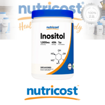 뉴트리코스트 이노시톨 1 000mg 454g 파우더 미오이노시톨 분말 Inositol, 1개, 기본