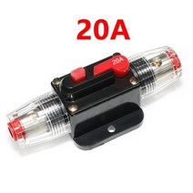 1260V DC AMP 회로 차단기 20A 30A 40A 50A 60A 80A 100A 자동차 인라인 교체 퓨즈 리셋 인버터 홀더 page 스타일 수리 어댑터, 육군 녹색