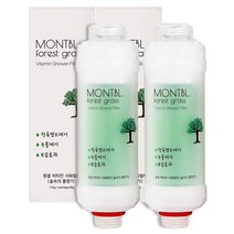몽블 비타민 샤워기 필터 숲속의풀향기, 2개