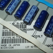 10PCS/20PCS/30PCS/50PCS 100 미크로포맷 100V NICHICON VX 10x26mm 100V100uF 축 방향 알루미늄 전해 콘덴서, [01] 10pcs