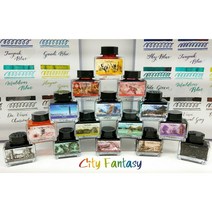 피에르가르뎅 시티판타지 병잉크(15ml 30ml)캘리그라피 15종 그랜드아쿠아/쥬피터, 15ml, 태극블루