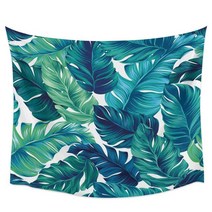 야자매트 미끄럼방지 깔깔이바 열대 식물 야자 나무 인쇄 큰 태피스 트리 히피 벽 매달려 Boho 룸 아트 장, 03 LEX09408_06 150x280cm