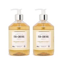 FER A CHEVAL Liquid Soap 페라슈발 프랑스 마르세유 리퀴드 솝 바디 워시 화이트티 앤 유자향 500ml 2통