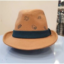 디즈니골프 여성 골프 페도라모자 DK3LAC007, 블랙