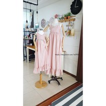 233/234[실물패턴] 아동/성인 라이드 비치 맥시롱원피스도안, 아동+성인