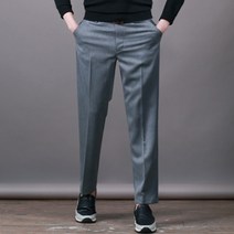 스댕클럽 남성용 구김방지 스판 슬림핏 슬랙스 AD4070