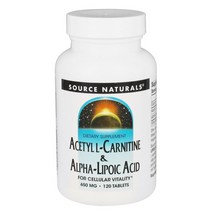 (3개) 소스내추럴스 아세틸엘카르니틴 알파리포 120정, 단품, 단품