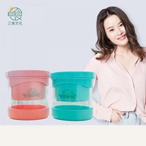 업그레이드 된 세계 공식 요구르트 필터 가정용 수제 그리스 발효 치즈 유청 분리기, 핑크와 블루 조합