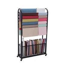 문방구 문구센터 포장지 리본 선반 정리함 거치대 랙, 100x30x140 13단 검정색