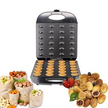 호두과자기계 국화빵 땅콩 풀 타코야키 1400W 홈 너트 기계 220V 호두 케이크 메이커 자동 빵 베이킹 팬 오, 01 미국