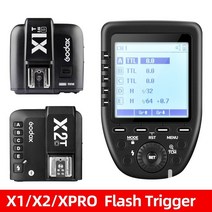 카메라플래시 스트로보 조명 카메라 후레쉬 Godox x1t x2t x-pro ttl, 엑스프로, 후지