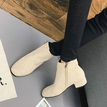 겨울신발 여친선물 여자워커 앵클부츠 봄가을패션 착화감 직장인 클래식 데이트