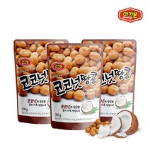 머거본 견과류 코코넛땅콩 300g x3봉, 3봉