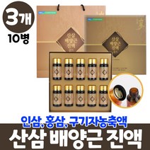 농협 산삼배양근 산삼 배양근진액 골드, 3개, 10병