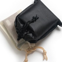 부직포가방 부직포백 부직포주머니 더스트백, 부직포_블랙-10x15-(1장)