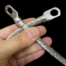 자동차 접지케이블 차량 플러스 접지선 25mm2 자동차 접지 라인 배기 파이프 와이어 30cm 100cm 머플러 주, 03 0.5meters_01 25mm2